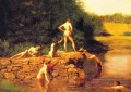 Le trou de natation réalisme Thomas Eakins